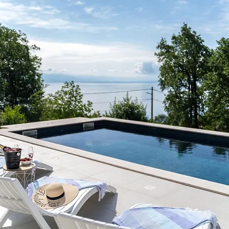 Vila Mare&monti In Opatija, Pool, Ev Station, Sea View, Bbq Opatija