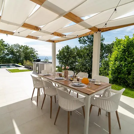 Mare&monti In Opatija, Pool, Ev Station, Sea View, Bbq Opatija