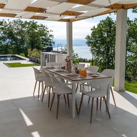 Vila Mare&monti In Opatija, Pool, Ev Station, Sea View, Bbq