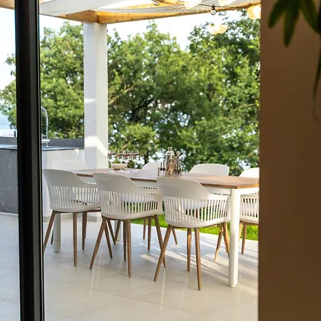 Mare&monti In Opatija, Pool, Ev Station, Sea View, Bbq Vila *