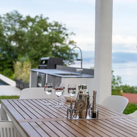 Mare&monti In Opatija, Pool, Ev Station, Sea View, Bbq
