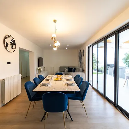 Mare&monti In Opatija, Pool, Ev Station, Sea View, Bbq Villa