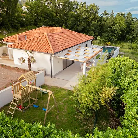 Mare&monti In Opatija, Pool, Ev Station, Sea View, Bbq Villa
